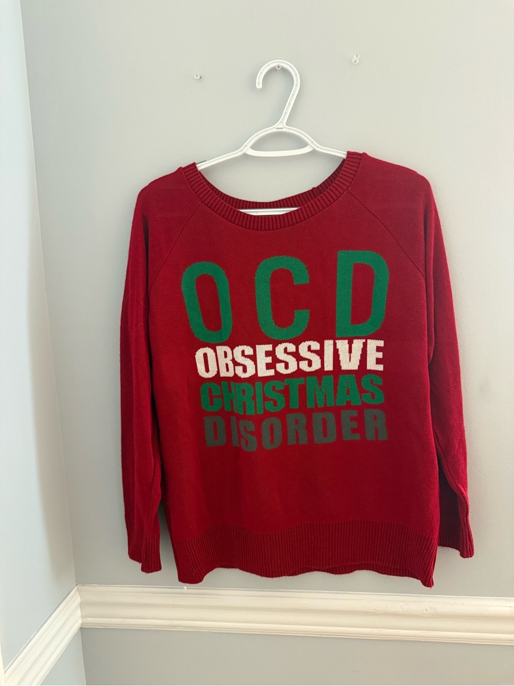 OCD (Obsessive Christmas Disorder) Holiday Sweater